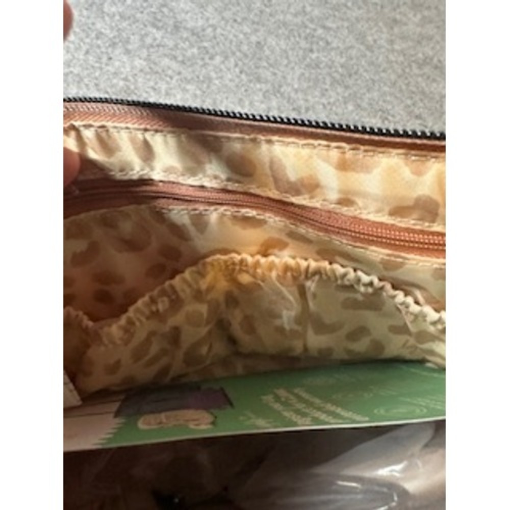 Lug Dash Crossbody Bag Metallic Copper Quilted Chevron Puffer Shoulder Bag NWT - Picture 7 of 9